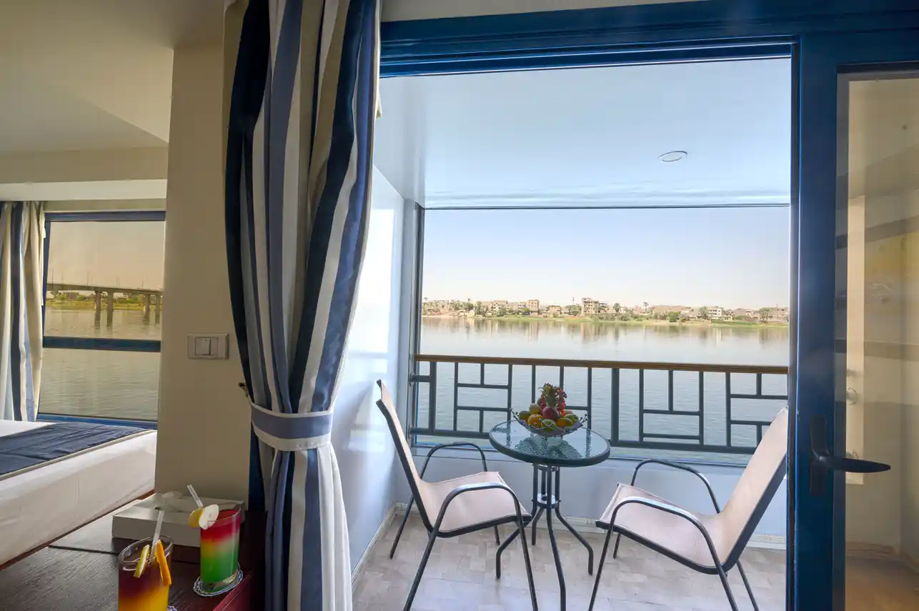 Suite aboard the Nile Serenity Nile Cruise Nile cruise